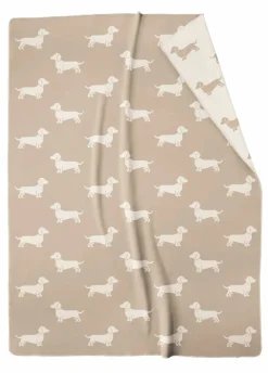 Cawö Wohndecke beige^ Wohndecken