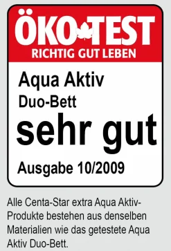 CENTA-STAR Vierjahreszeitenbett 450g weiß^ Bettdecken