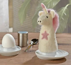 Sonstige Tischaccessoires>Cilio Eierwärmer pinkweiß