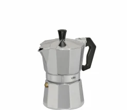 Cilio Espressokocher 3 Tassen silberfarbenschwarz^ Kaffee- & Teebereiter