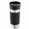Cilio Isoliertrinkbecher 360ml schwarzsilberfarben^ Thermogefäße