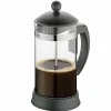 Cilio Kaffeebereiter 8 Tassen schwarzsilberfarbentransparent^ Kaffee- & Teebereiter
