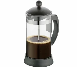 Cilio Kaffeebereiter 8 Tassen schwarzsilberfarbentransparent^ Kaffee- & Teebereiter