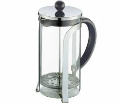 Cilio Kaffeebereiter 8 Tassen silberfarbentransparent^ Kaffee- & Teebereiter