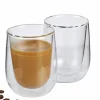 Cilio Milchkaffee-Glas 2er Set transparent^ Kaffee & Teegläser