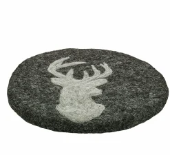 Untersetzer>Cilio Untersetzer 21cm grauschwarz