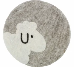Untersetzer>Cilio Untersetzer 21cm weißgrau