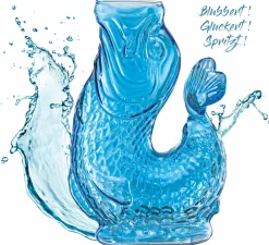 Karaffen>Cilio Wasserkaraffe 1l blau