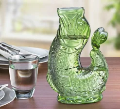 Cilio Wasserkaraffe 1l grün^ Karaffen