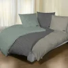 Cinque -Satin-Bettwäsche grau^ Satin
