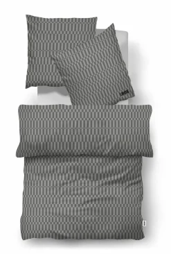 Cinque -Satin-Bettwäsche grau^ Satin