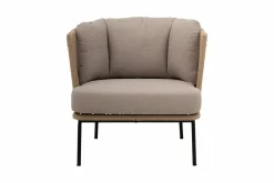 COSMIC-COLLECTION Rope Gartenloungesessel schwarz^ Lounge Sessel
