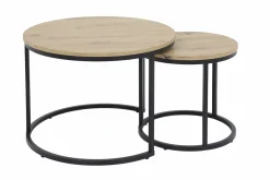 Couchtisch-Set beige^ Couch- & Beistelltische