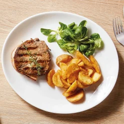 Speiseteller>CreaTable Barbecueteller 33cm weiß