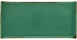 Serviergeschirr>CreaTable BBQ Platte 33x16.5cm grün