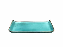 CreaTable BBQ Platte 33x16.5cm blau^ Serviergeschirr
