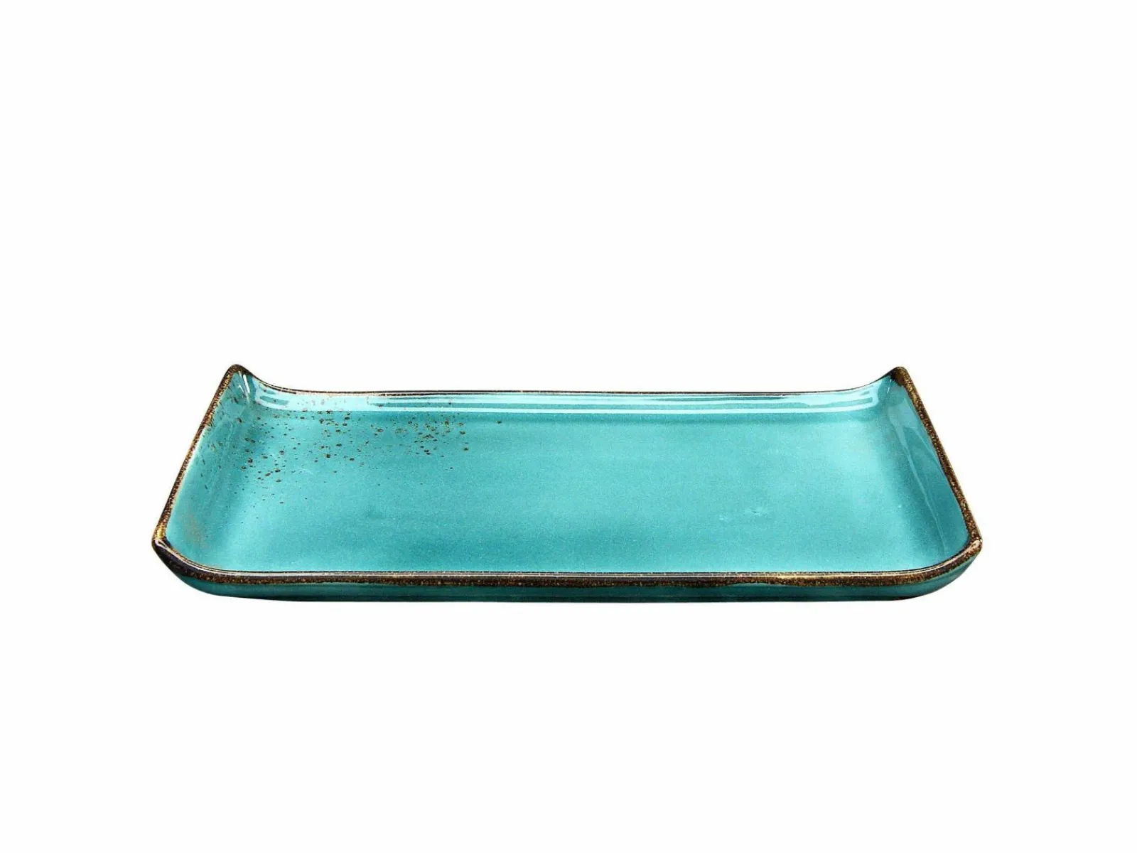 CreaTable BBQ Platte 33x16.5cm blau^ Serviergeschirr