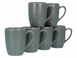 Tassen>CreaTable Kaffeebecher 300ml grau