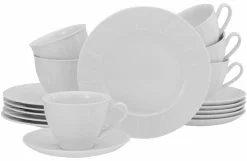 Geschirrsets>CreaTable Kaffeegeschirr 18tlg weiß