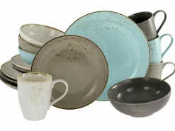 CreaTable Kombigeschirr 16tlg mehrfarbig^ Geschirrsets