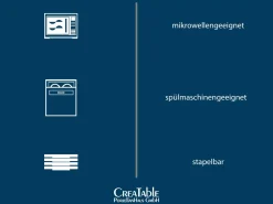 Geschirrsets>CreaTable Kombigeschirr 16tlg grün