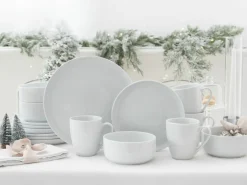 CreaTable Kombigeschirr 16tlg weiß^ Geschirrsets