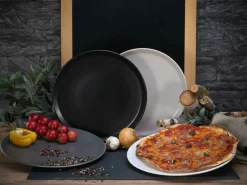 Pasta & Pizzateller>CreaTable Pizzateller 33cm schwarz