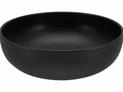 CreaTable Salatschüssel 26cm schwarz^ Schüsseln & Schalen