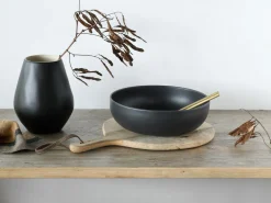 CreaTable Salatschüssel 26cm schwarz^ Schüsseln & Schalen