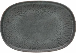 CreaTable Servierplatte 33cm grau^ Serviergeschirr