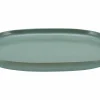 Serviergeschirr>CreaTable Servierplatte 33cm grün