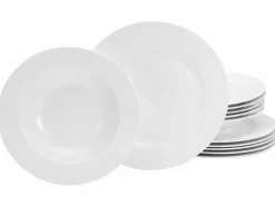 Geschirrsets>CreaTable Tafelgeschirr 12tlg beigeweiß