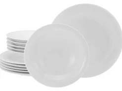 Geschirrsets>CreaTable Tafelgeschirr 12tlg weiß