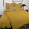 Linon-Renforce>Dero Textil Bettwäsche gelb