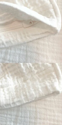 Dero Textil Musselin-Bettwäsche weiß^ Linon-Renforce|Musselin