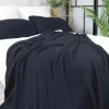 Wohndecken>Dero Textil Musselin-Wohndecke blau
