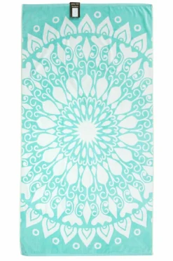 Dero Textil Strandtuch Mandala blau^ Strandlaken