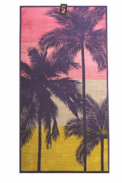 Dero Textil Strandtuch Miami mehrfarbig^ Strandlaken
