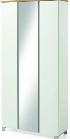 Dielenschrank weiß^ Garderoben