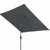 Sonnenschirme>Doppler Kurbelschirm grau