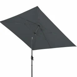 Sonnenschirme>Doppler Kurbelschirm grau