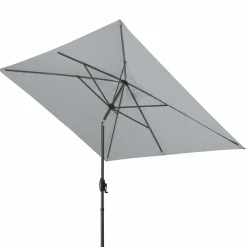 Sonnenschirme>Doppler Kurbelschirm grau