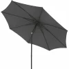 Doppler Mittelmastschirm grau^ Sonnenschirme