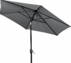 Doppler Mittelmastschirm grau^ Sonnenschirme