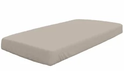 Bettlaken>Dormisette Biber-Spannbettlaken grau