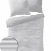 Dormisette Jersey-Melange-Bettwäsche grau^ Jersey