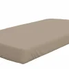 Bettlaken>Dormisette Jersey-Spannbettlaken grau