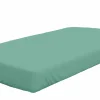 Bettlaken>Dormisette Jersey-Spannbettlaken blau