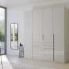 Drehtürenschrank grau^ Kleiderschränke