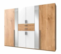 Kleiderschränke> Drehtürenschrank 6-trg. braun